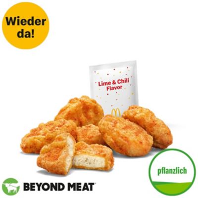 6 Shaker McPlant Nuggets Lime & Chili Flavor