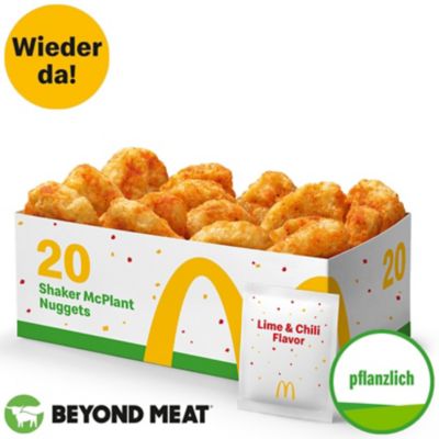 20 Shaker McPlant Nuggets Lime & Chili Flavor
