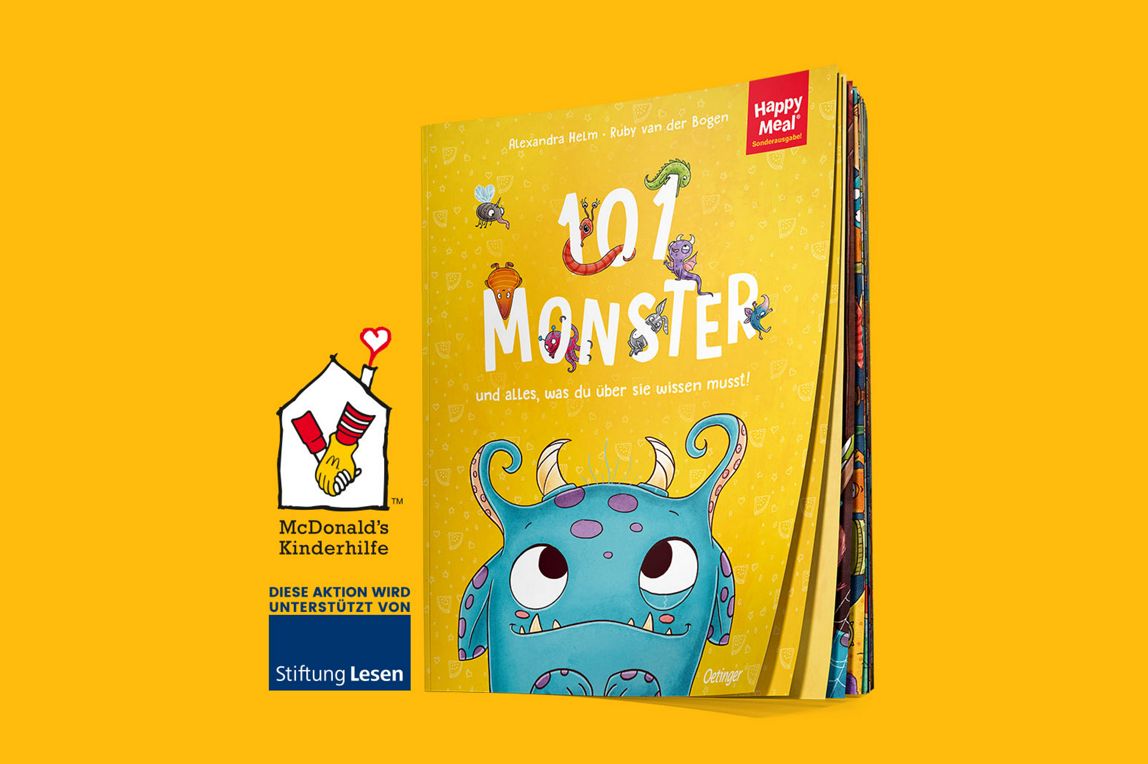 Spendenbuch ,,101 Monster und alles, was du über sie wissen musst''