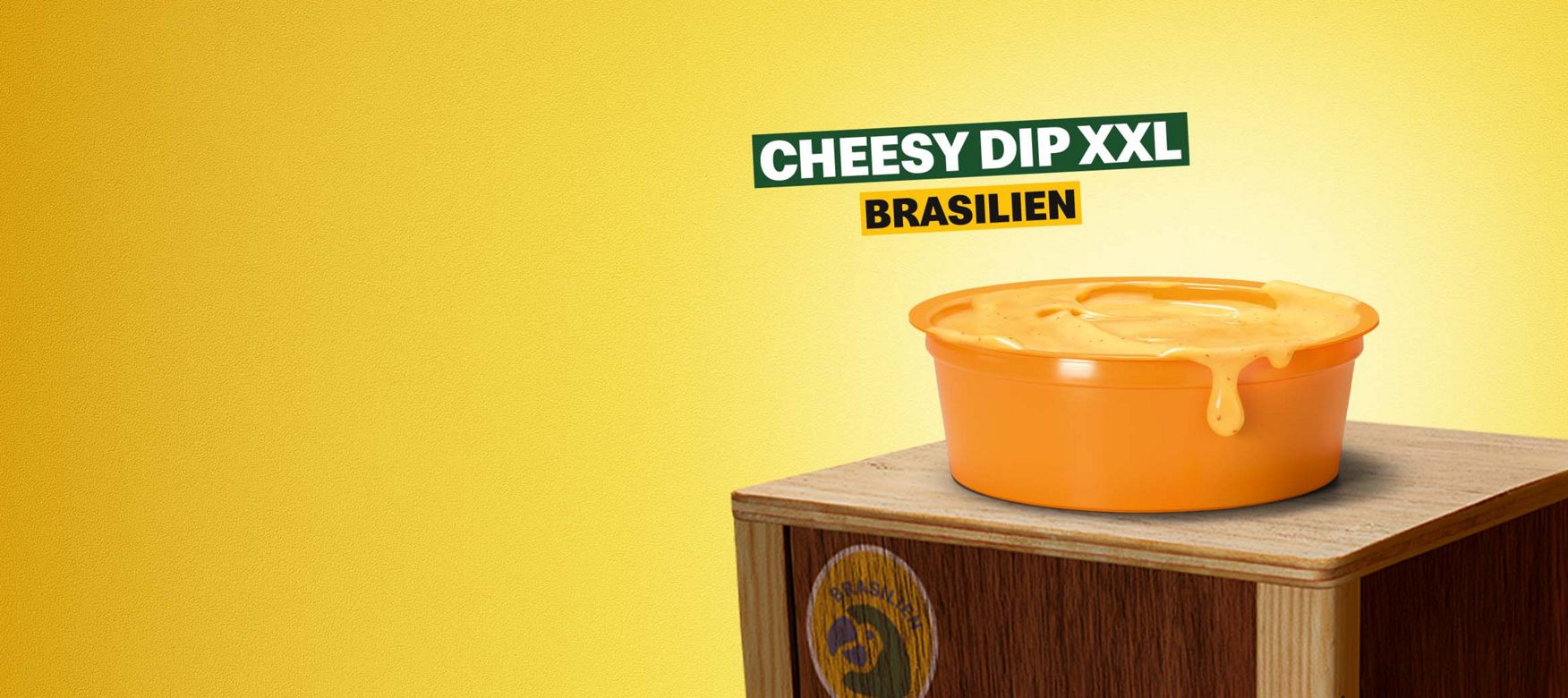 Cheesy Dip XXL aus Brasilien