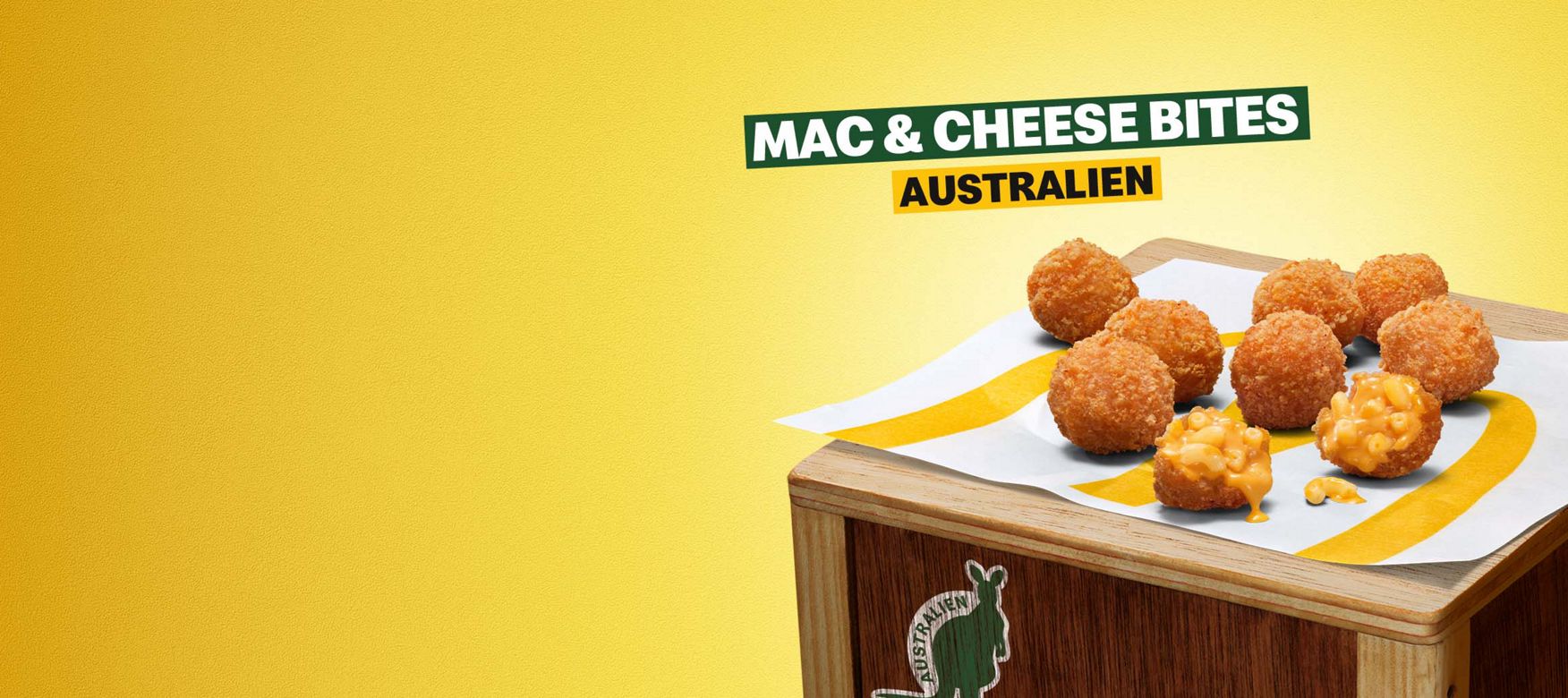 Mac & Cheese Bites aus Australien