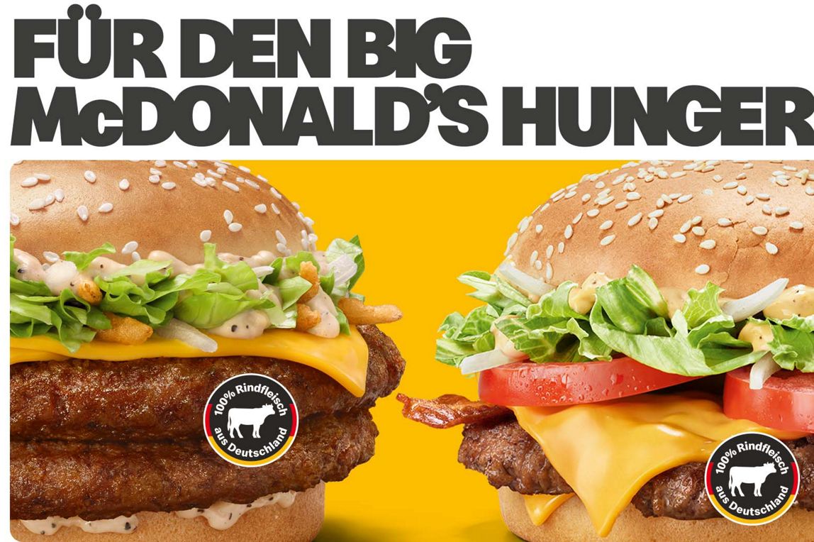 STILL DEINEN HUNGER BIG