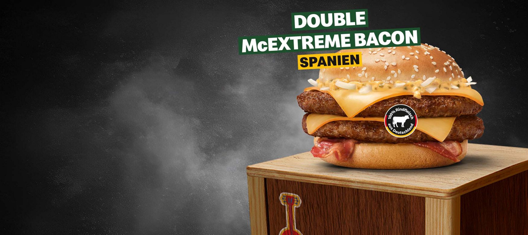 Double McExtreme Bacon aus Spanien