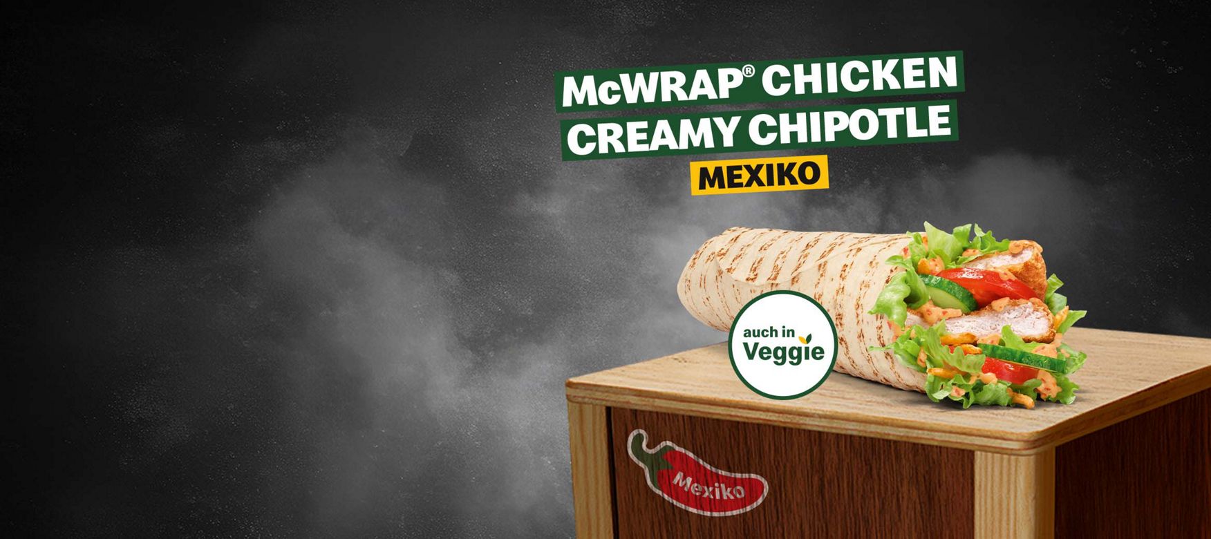 McWrap® Chicken Creamy Chipotle aus Mexiko