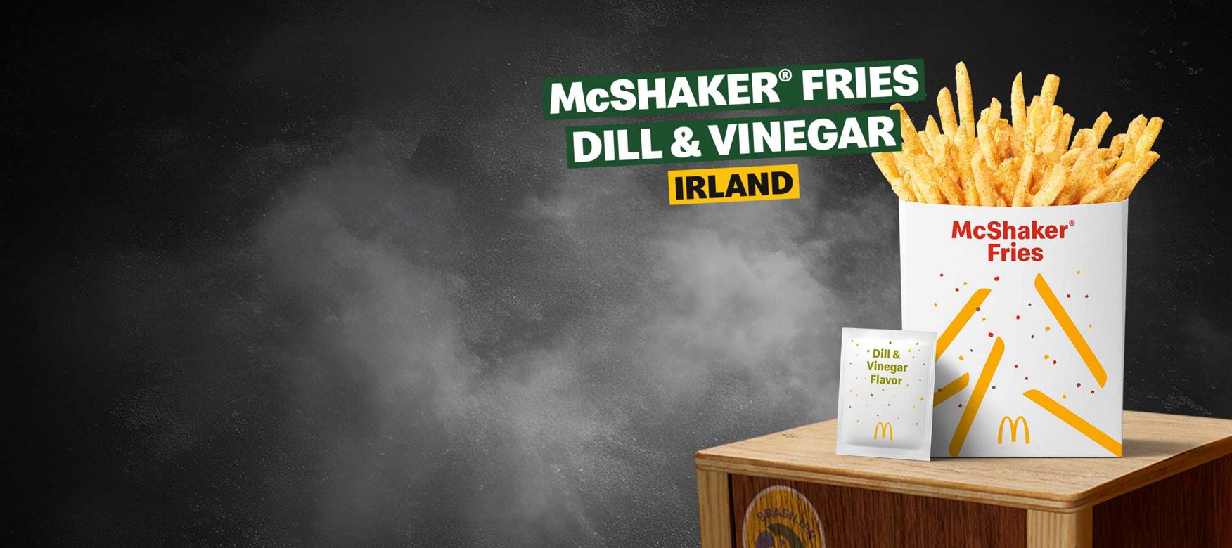 McShaker® Fries Cheesy Dill & Vinegar aus Irland