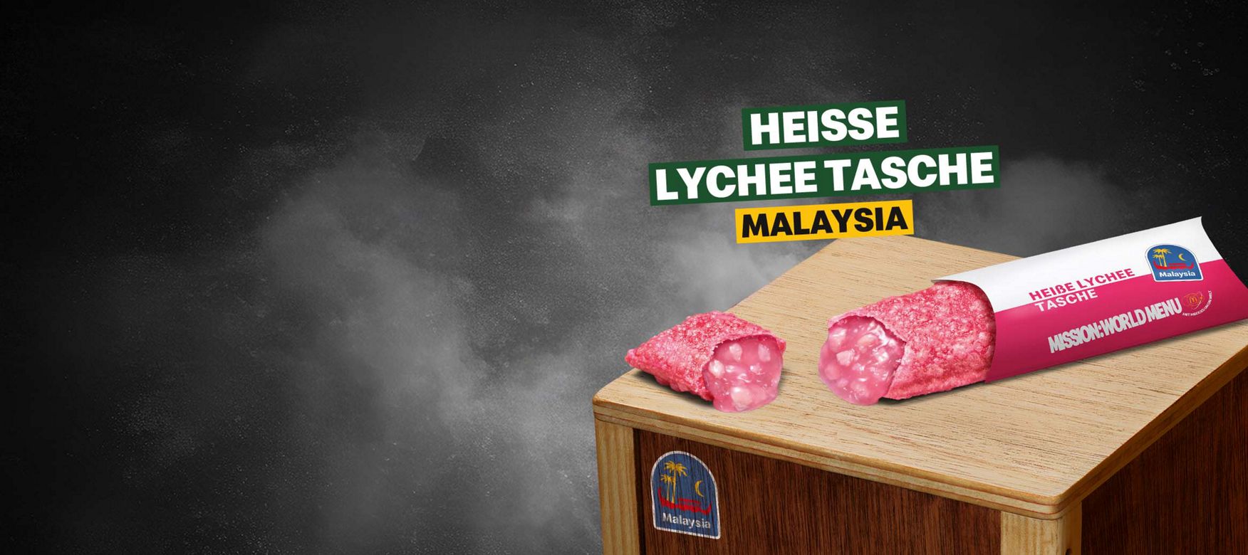 Heiße Lychee Tasche aus Malaysia
