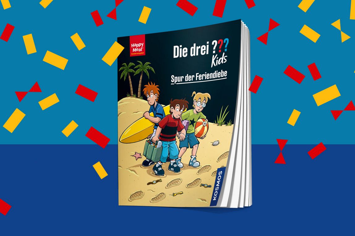 Spendenbuch „Die drei ??? Kids – Spur der Feriendiebe“