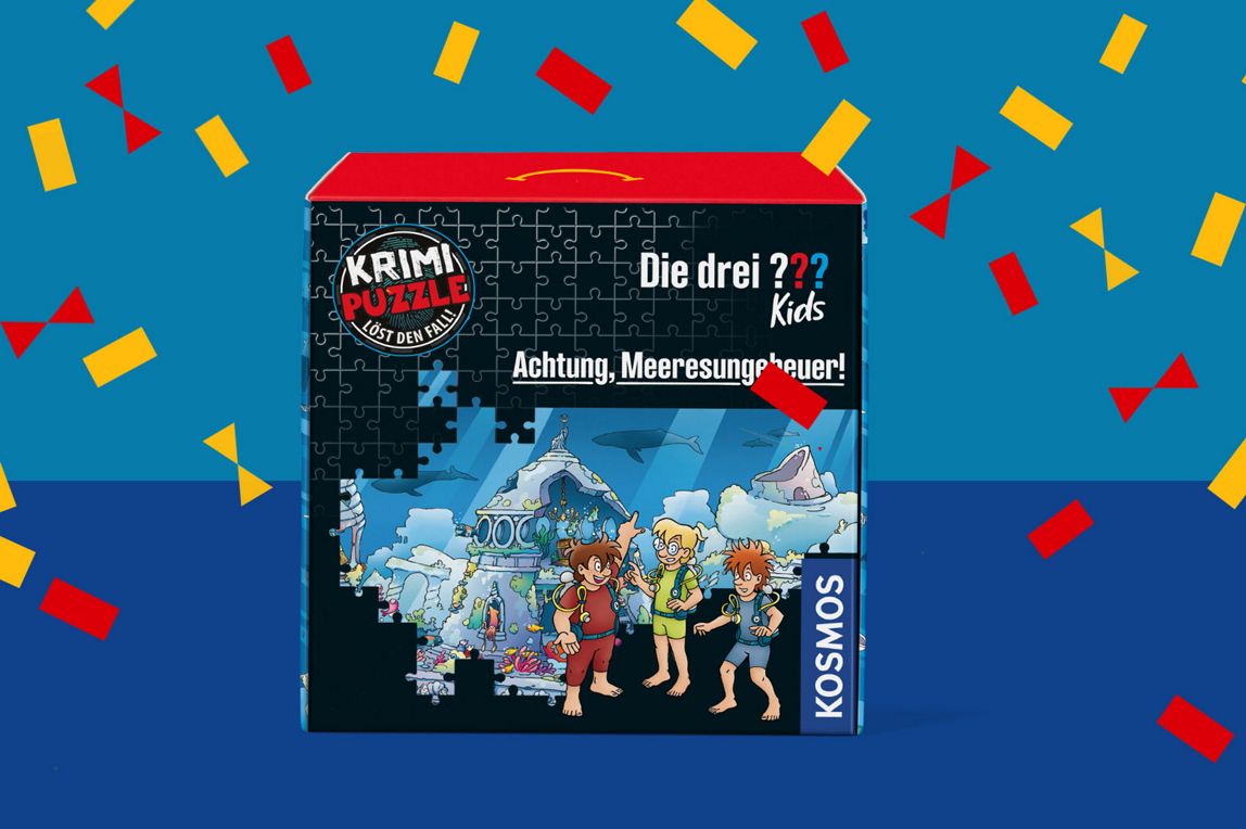 Die drei ??? Kids – Krimi Puzzle