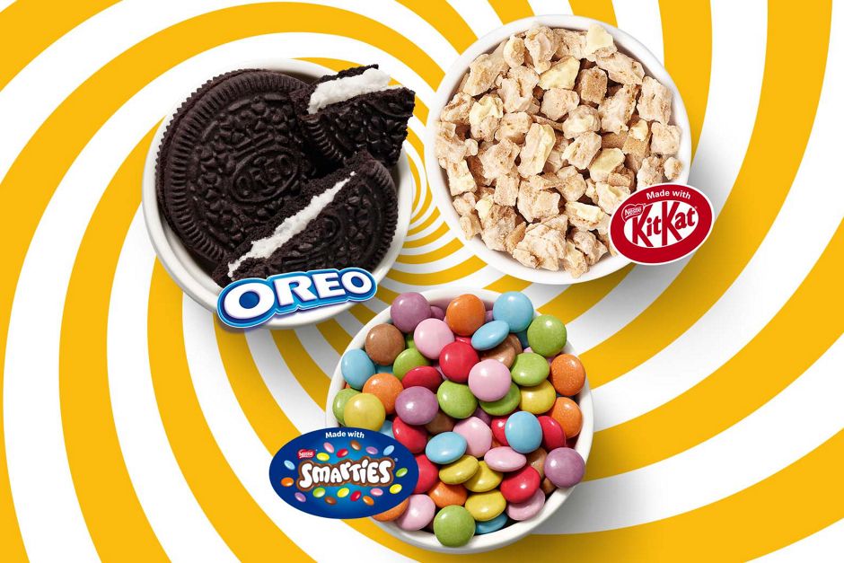 McFlurry® Topping OREO® und Smarties®