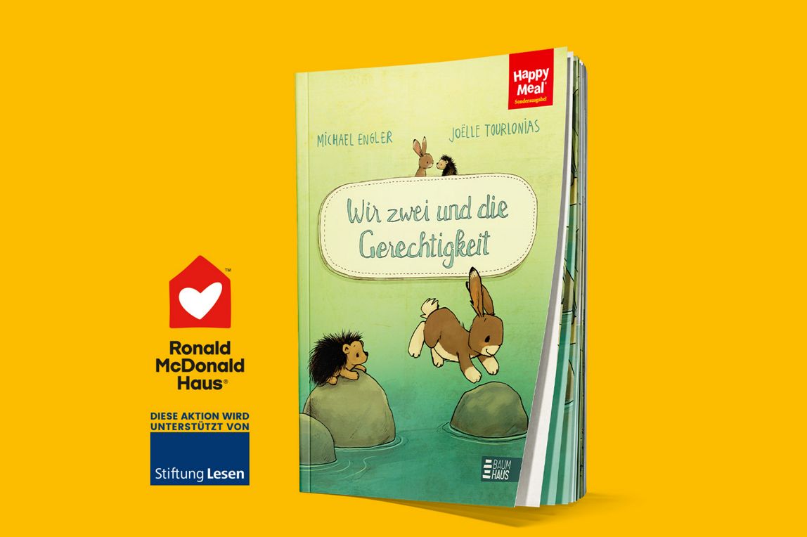 Spendenbuch "Wir zwei und die Gerechtigkeit"