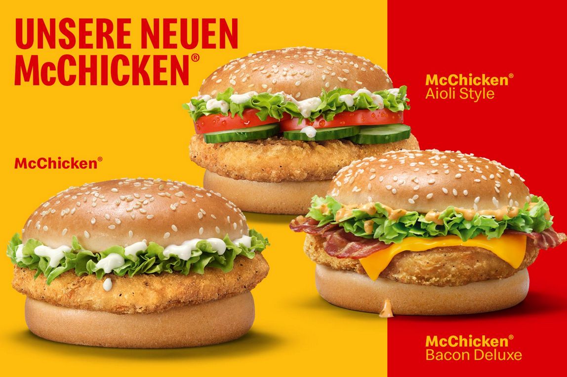 Unsere neuen McChicken®