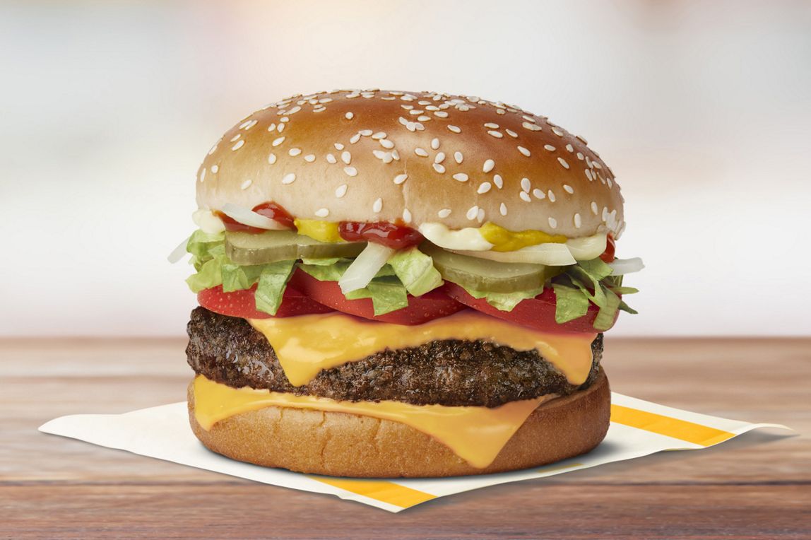 aprende más de la quarter pounder® deluxe