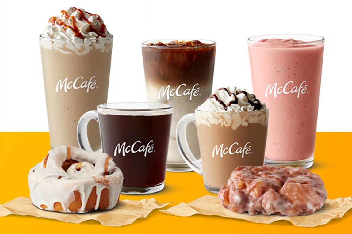 aprende más acerca del menú completo de McCafé®