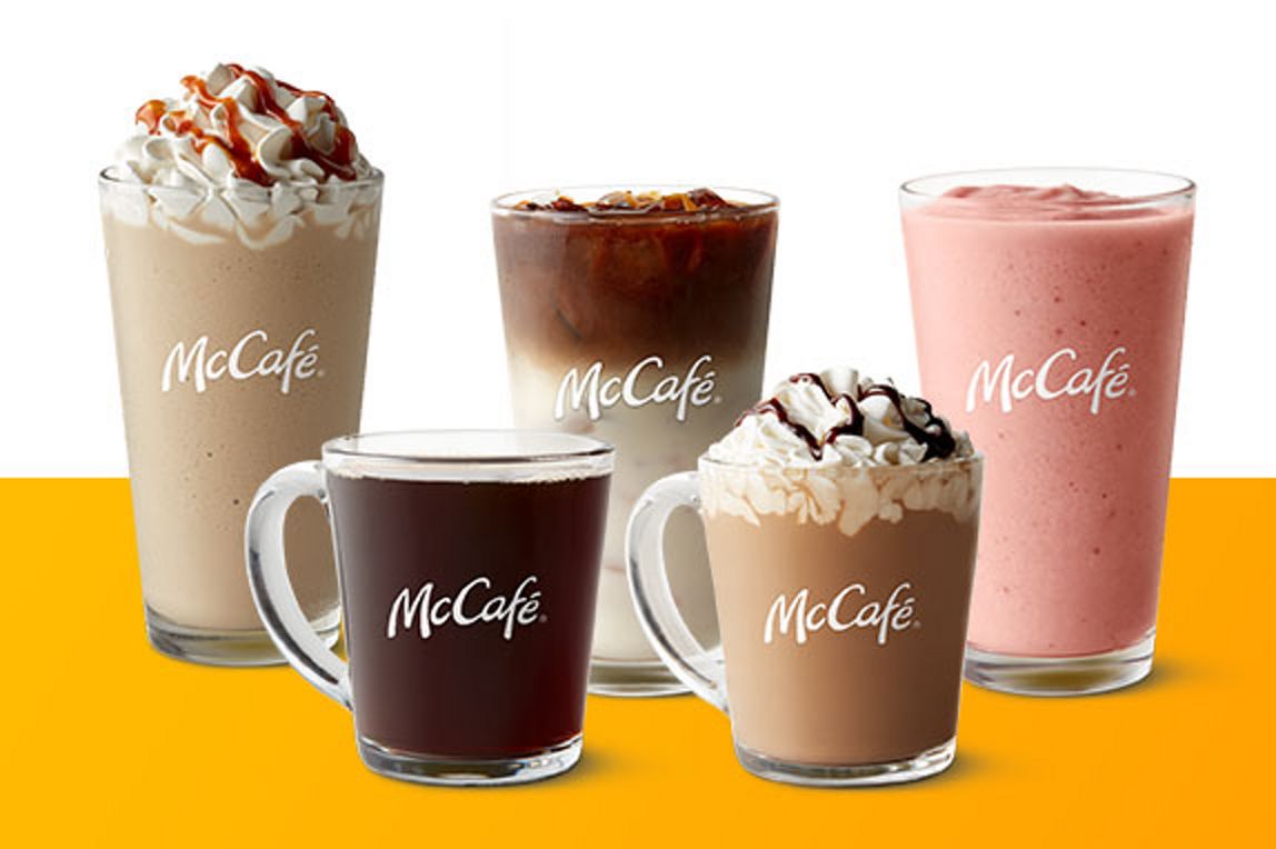 aprende más acerca del menú completo de McCafé®