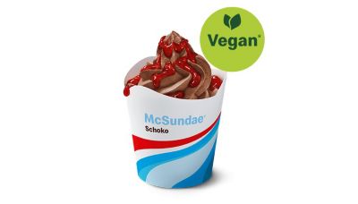 McSundae® Schoko Vegan Erdbeer-Sauce Vegan