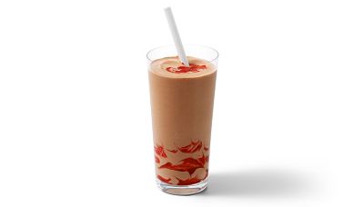 McMilchshake Schoko Erdbeer-Sauce 0,4l