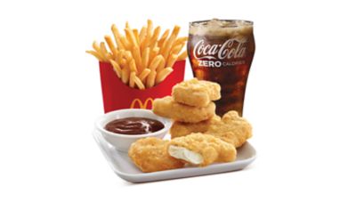 6 Pcs Chicken McNuggets Meal