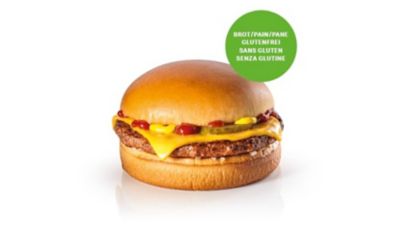 Cheeseburger Mit Glutenfreiem Brot