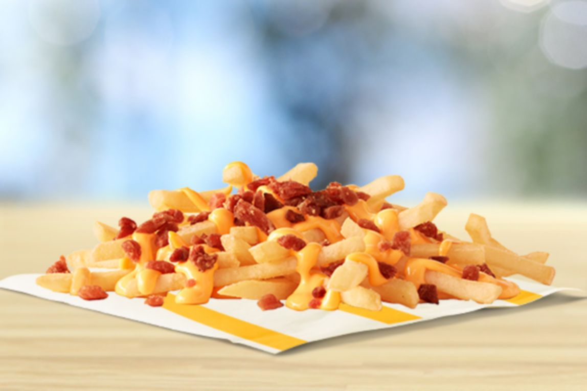 Aprende más sobre las Cheesy Bacon Fries de Australia