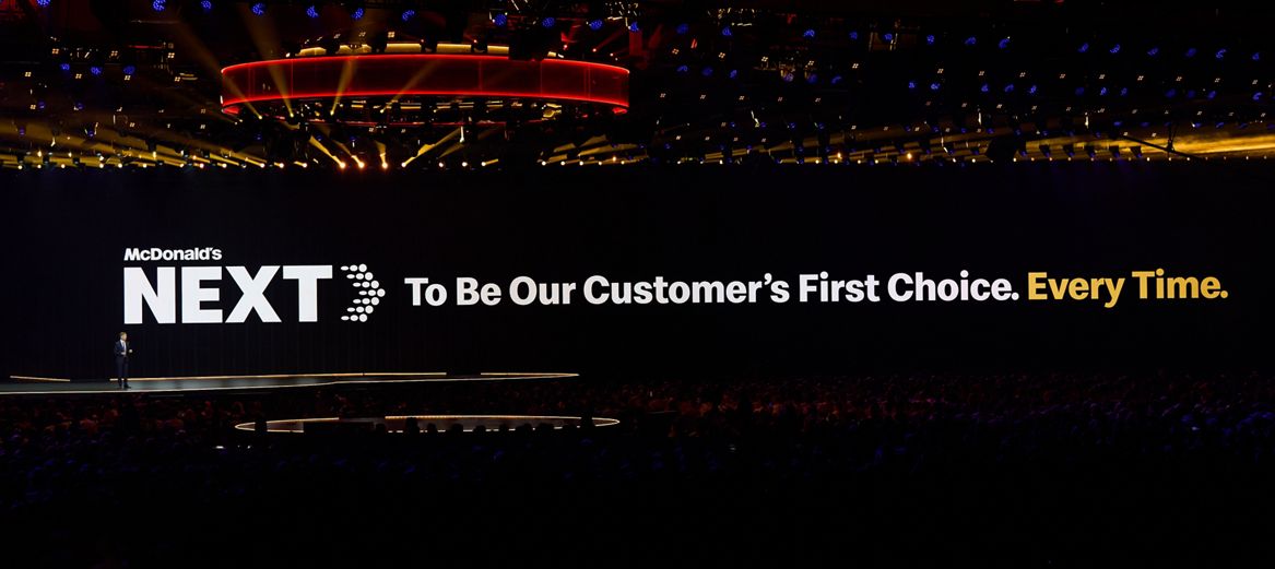 Chris K on Worldwide stage announcing NEXT strategy