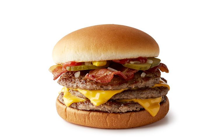 Triple Bacon Cheeseburger