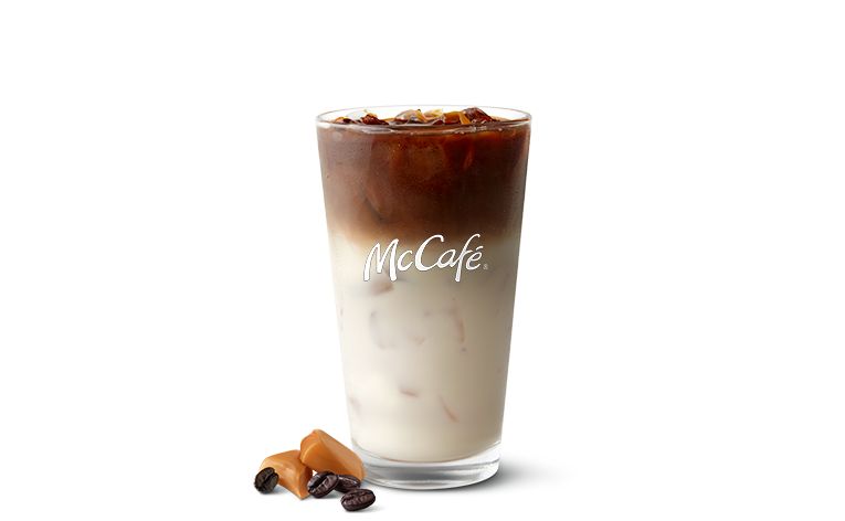 McCafé® Iced Caramel Macchiato with Espresso | McDonald's