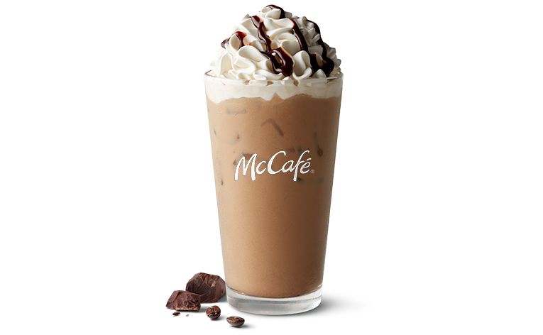 Small Iced Mocha Latte with Espresso: McCafé®