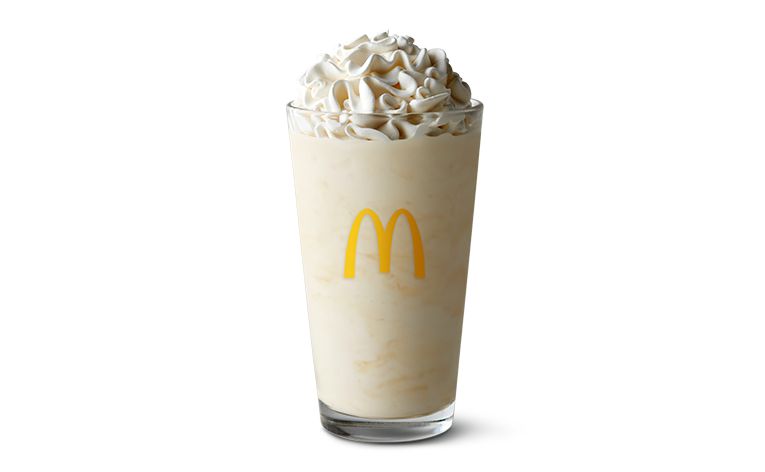 Mcdonalds hot sale shake price