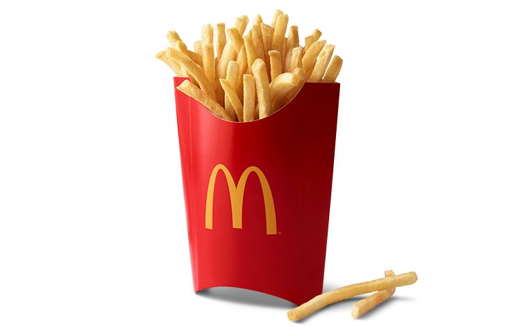 Large clearance fries mcdonalds