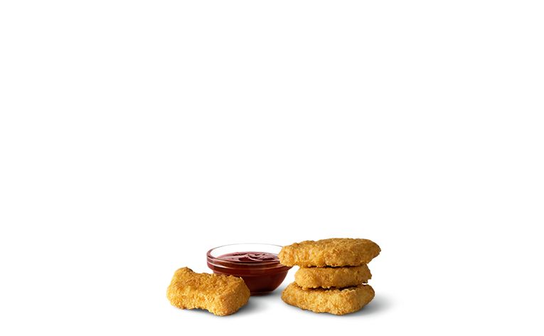 4 Piece Chicken McNuggets with All White Meat Chicken McDonald s