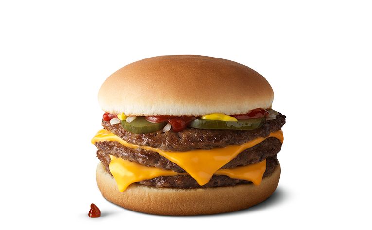 Aflede Interpretive embargo Triple Cheeseburger | McDonald's