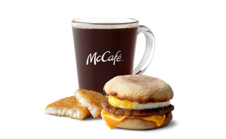 Sausage egg shop mcmuffin
