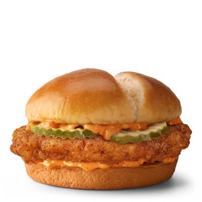 Spicy Mccrispy Chicken Sandwich