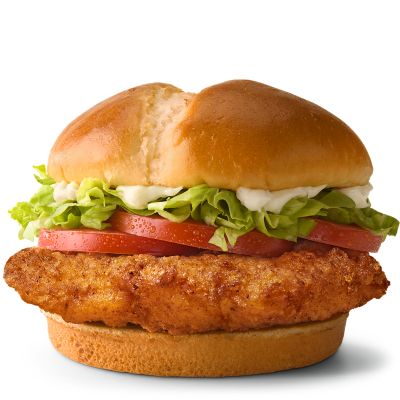 Deluxe Mccrispy Chicken Sandwich
