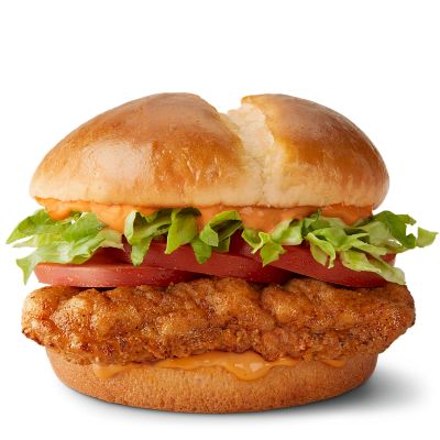 Spicy Deluxe Mccrispy Chicken Sandwich