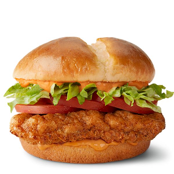 McDonald's  Chicken Foldover Spicy