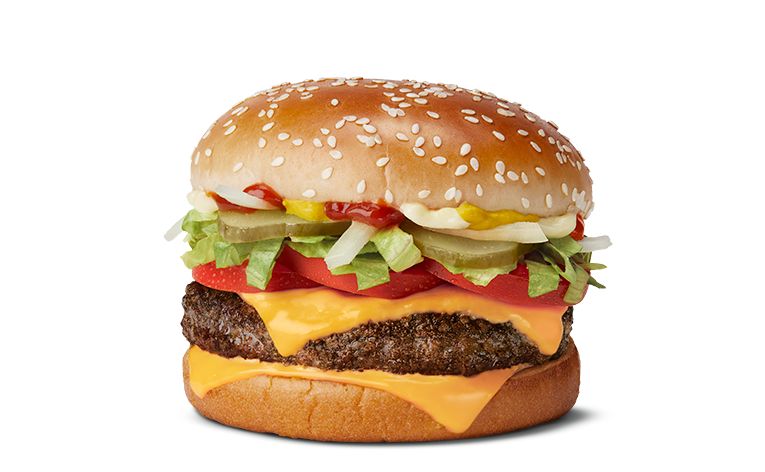 Quarter Pounder® with Cheese Deluxe: Fresh Beef | McDonald's