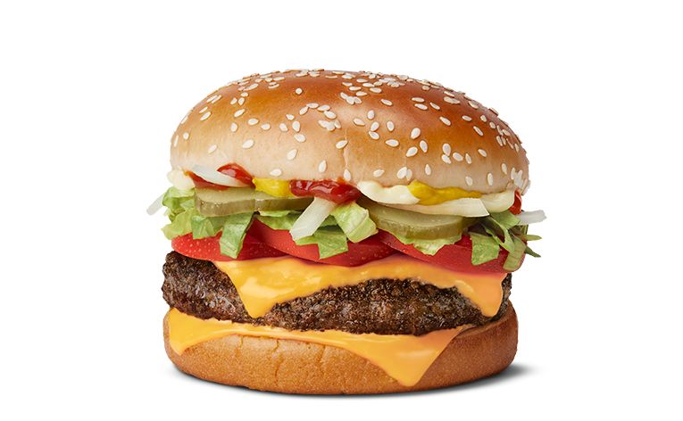Quarter Pounder® with Cheese Deluxe: Fresh Beef