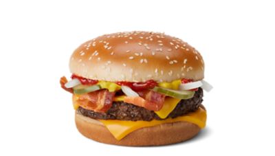 Quarter Pounder®* with Cheese Bacon BuckDonald's Edition