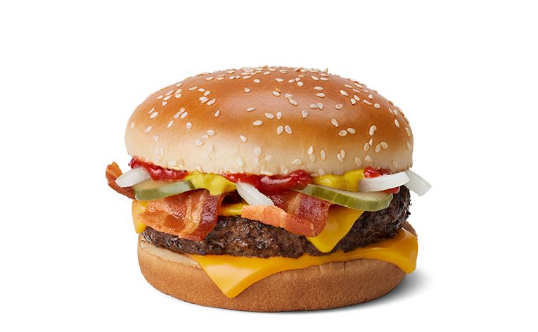 Quarter Pounder with Cheese Bacon Fresh Beef McDonald s