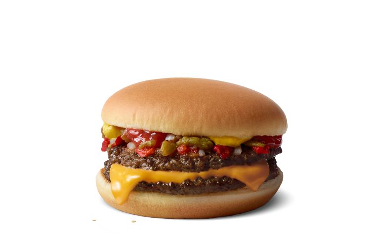 Cheeseburger Green Chile Double