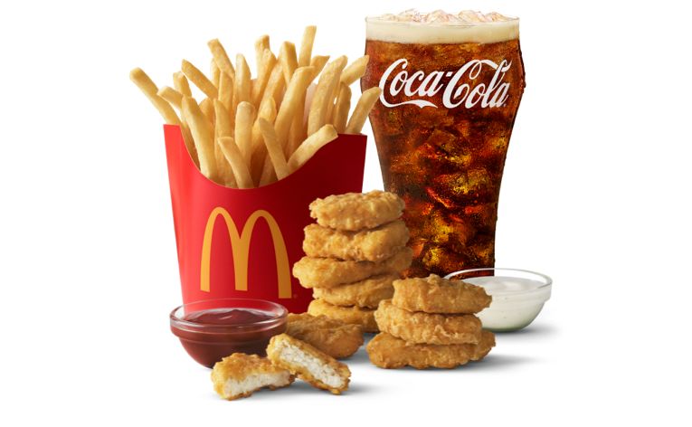 10 Piece Chicken McNuggets Meal McDonald s