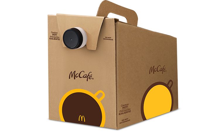 Box coffee hot sale