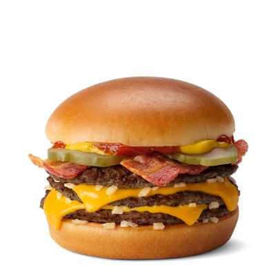 Triple Bacon Cheeseburger