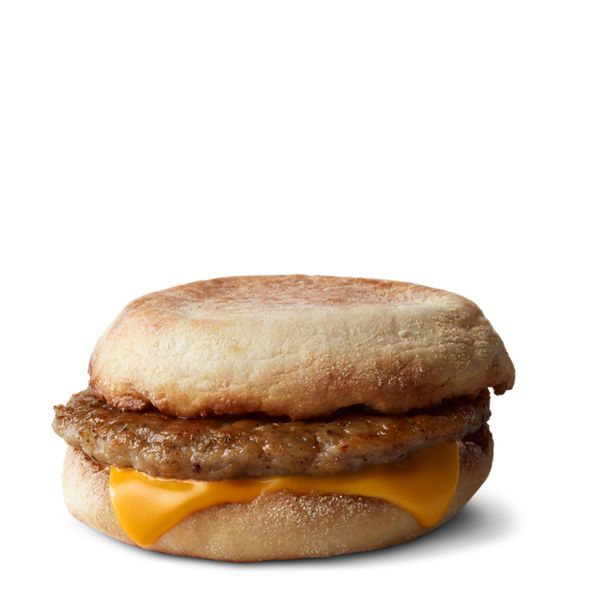 Double Sausage McMuffin® with Egg & Cheese Breakfast Sandwich McDonald’s