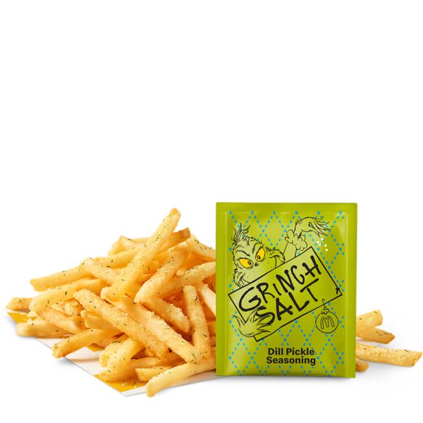 Grinch Salt dill pickle seasoning