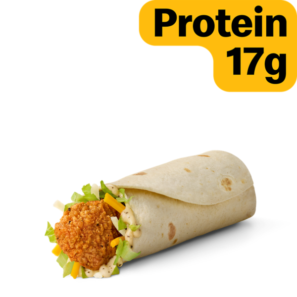 Caesar Snack Wrap® con 17 gramos of proteína