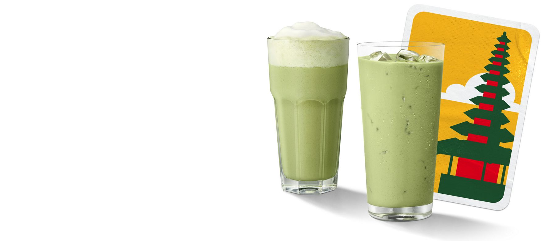 Matcha Latte aus Indonesien