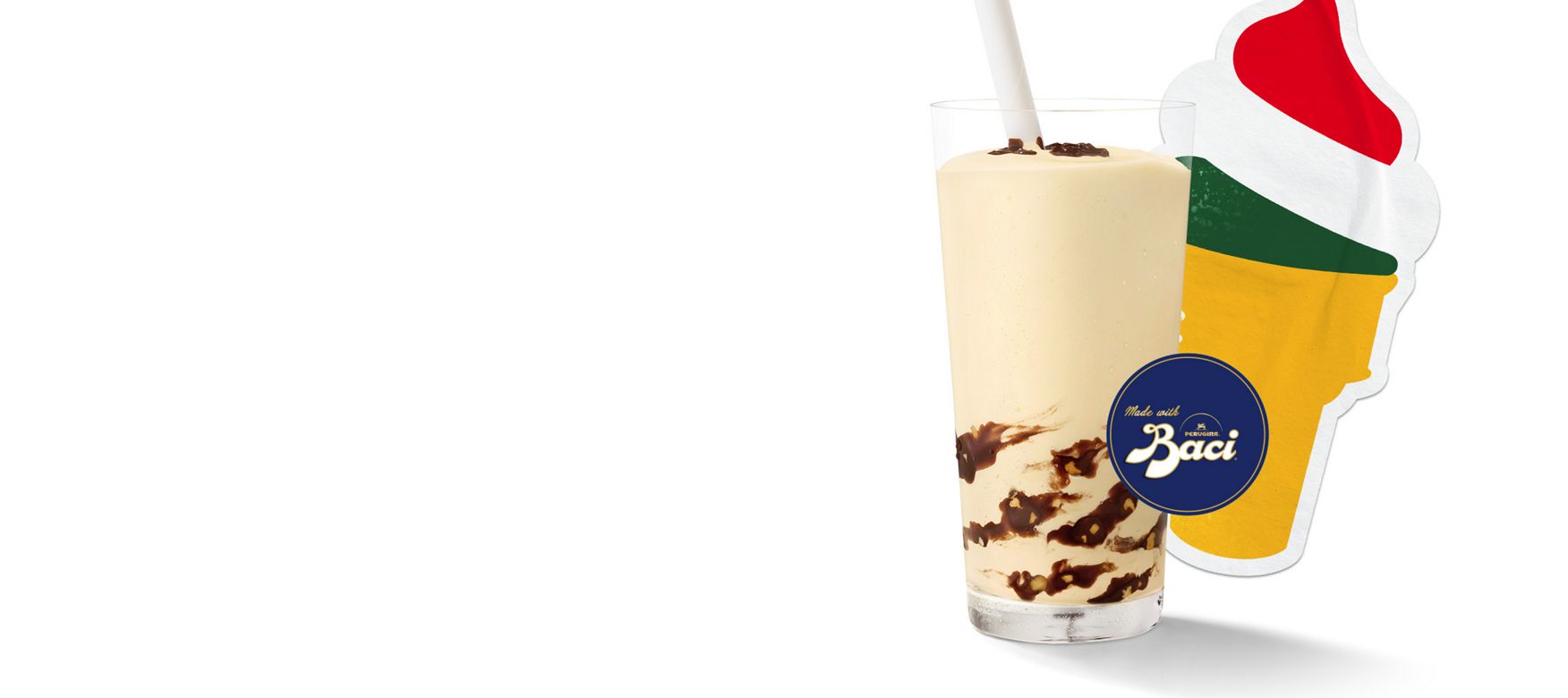 Milchshake  Baci® Perugina®  aus Italien