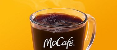 Small Iced Coffee: McCafé Flavored or Black Coffee